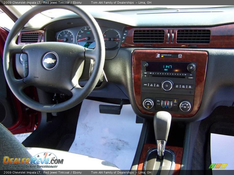 2009 Chevrolet Impala LT Red Jewel Tintcoat / Ebony Photo #13