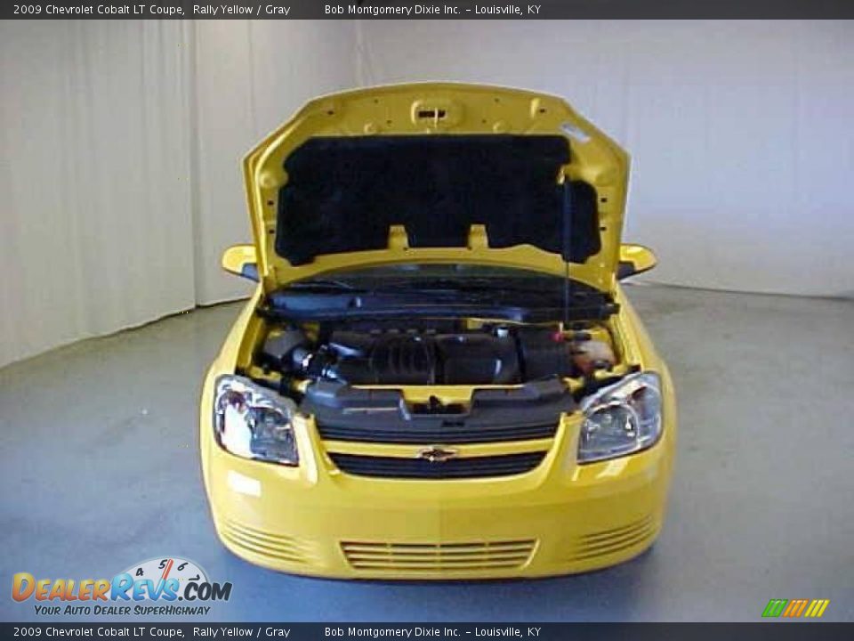 2009 Chevrolet Cobalt LT Coupe Rally Yellow / Gray Photo #4