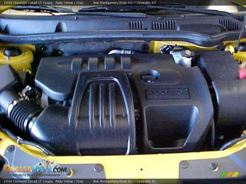 2009 Chevrolet Cobalt LT Coupe Rally Yellow / Gray Photo #5