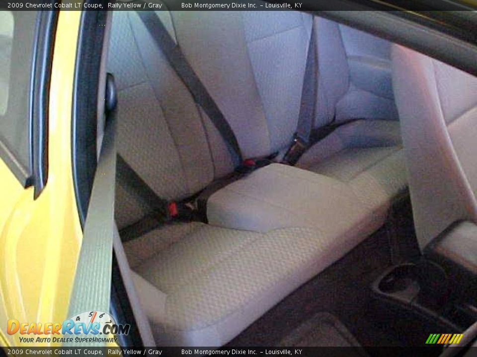 2009 Chevrolet Cobalt LT Coupe Rally Yellow / Gray Photo #9
