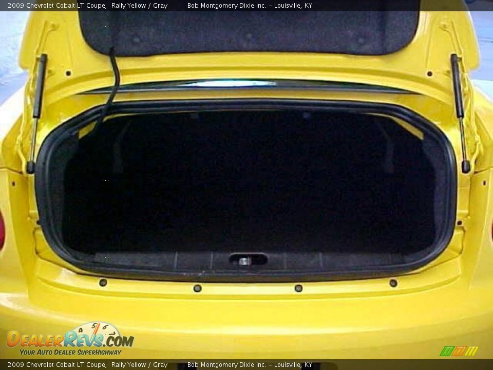 2009 Chevrolet Cobalt LT Coupe Rally Yellow / Gray Photo #12