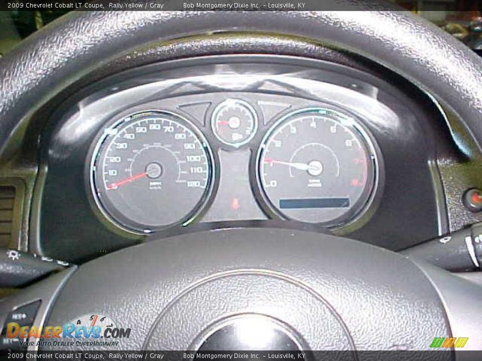 2009 Chevrolet Cobalt LT Coupe Rally Yellow / Gray Photo #18