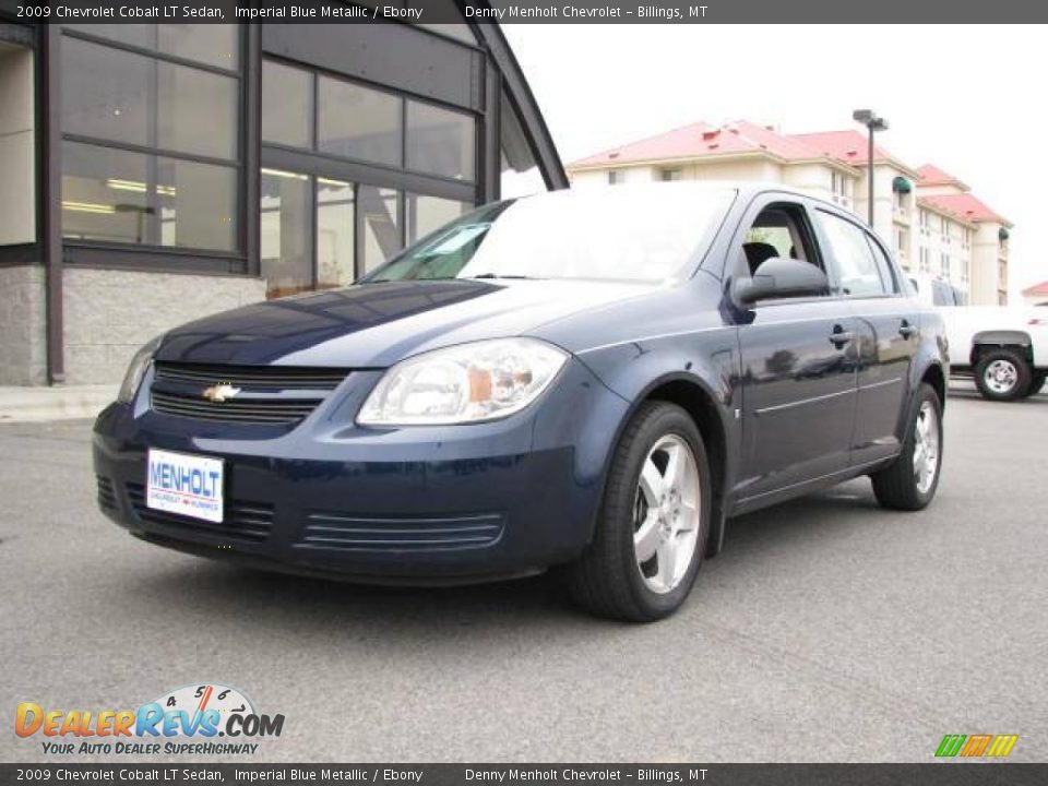 2009 Chevrolet Cobalt LT Sedan Imperial Blue Metallic / Ebony Photo #2