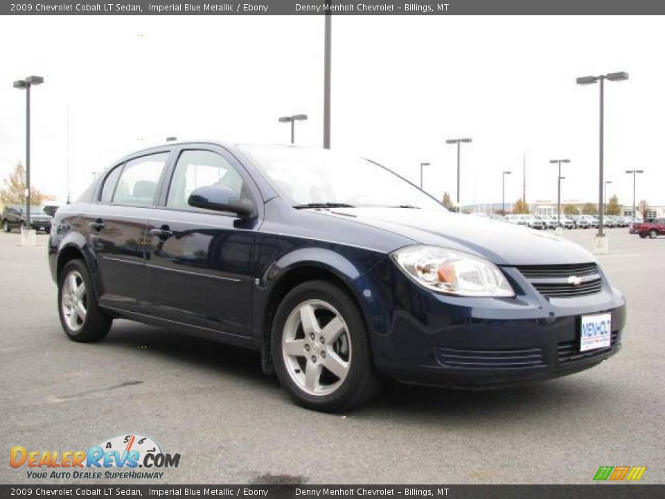 2009 Chevrolet Cobalt LT Sedan Imperial Blue Metallic / Ebony Photo #3