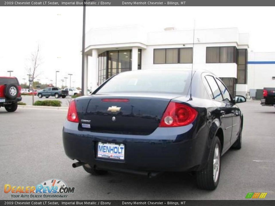 2009 Chevrolet Cobalt LT Sedan Imperial Blue Metallic / Ebony Photo #5
