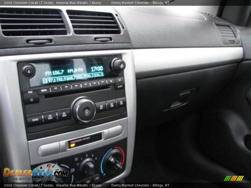 2009 Chevrolet Cobalt LT Sedan Imperial Blue Metallic / Ebony Photo #11