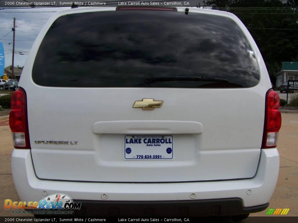 2006 Chevrolet Uplander LT Summit White / Cashmere Photo #8