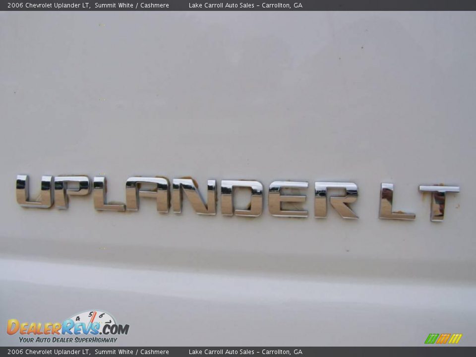 2006 Chevrolet Uplander LT Summit White / Cashmere Photo #13