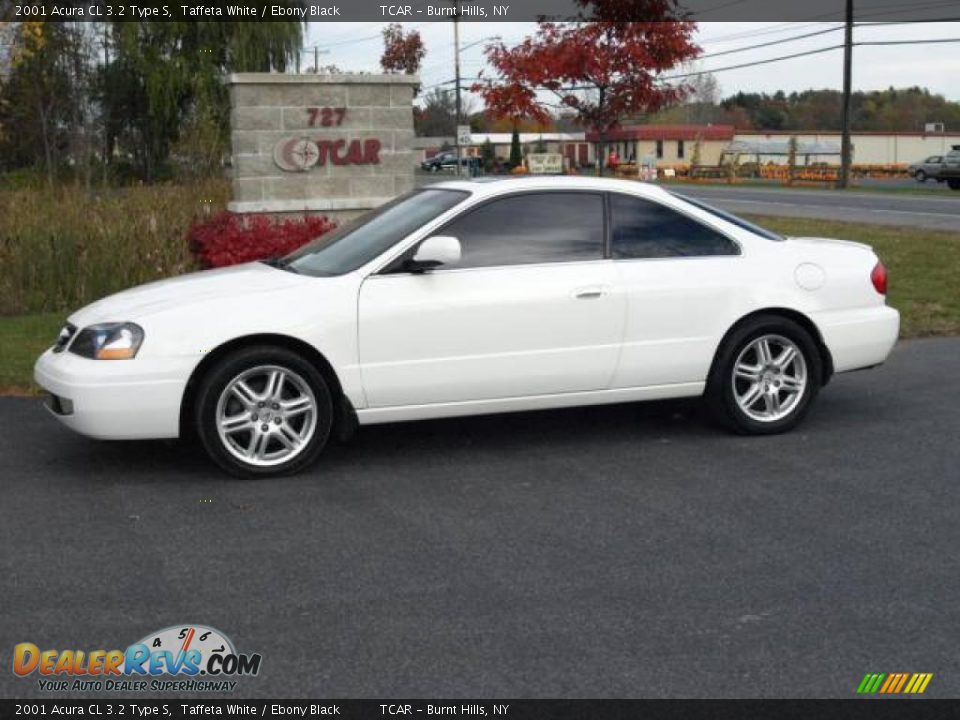 2001 Acura CL 3.2 Type S Taffeta White / Ebony Black Photo #1