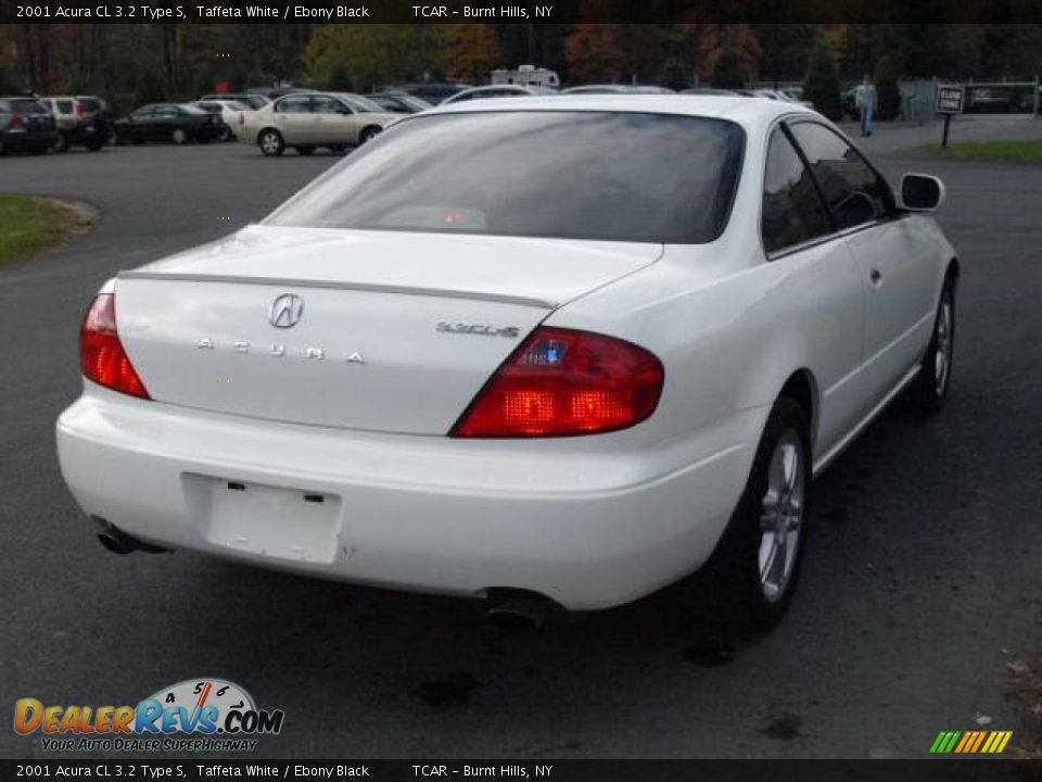 2001 Acura CL 3.2 Type S Taffeta White / Ebony Black Photo #4