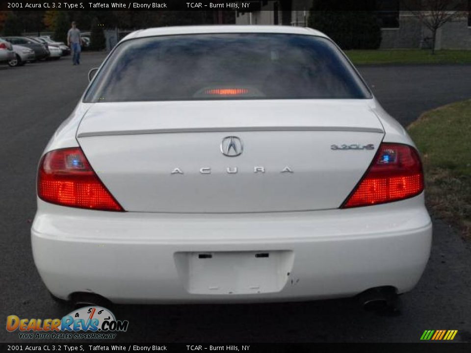 2001 Acura CL 3.2 Type S Taffeta White / Ebony Black Photo #5