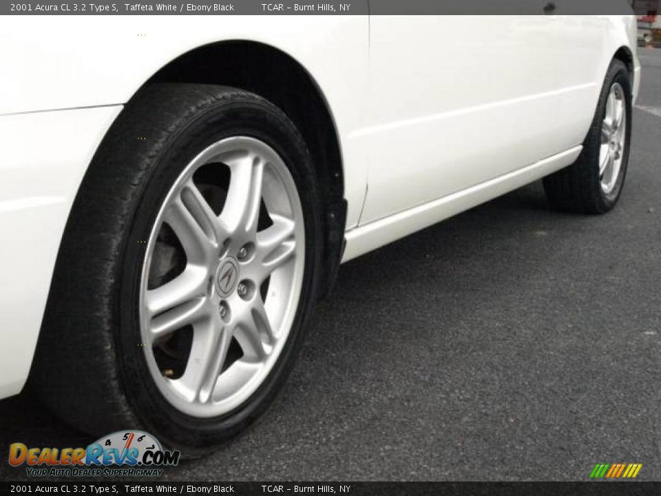 2001 Acura CL 3.2 Type S Taffeta White / Ebony Black Photo #6