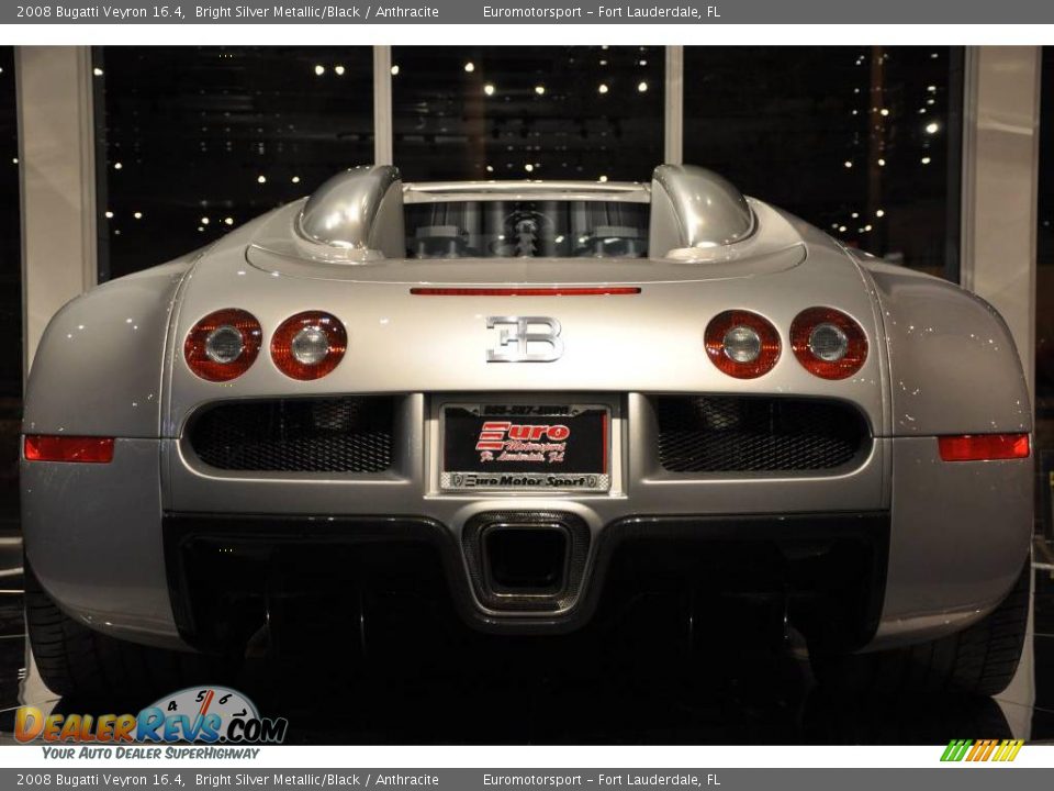 2008 Bugatti Veyron 16.4 Bright Silver Metallic/Black / Anthracite Photo #20