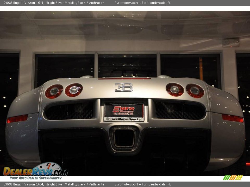 2008 Bugatti Veyron 16.4 Bright Silver Metallic/Black / Anthracite Photo #41