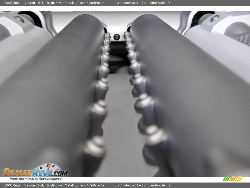 2008 Bugatti Veyron 16.4 8.0 Liter Quad-Turbocharged DOHC 64-Valve VVT W16 Engine Photo #54