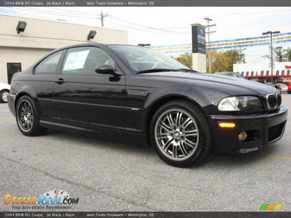 2004 BMW M3 Coupe Jet Black / Black Photo #1