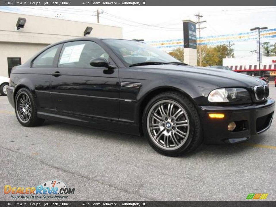2004 BMW M3 Coupe Jet Black / Black Photo #2