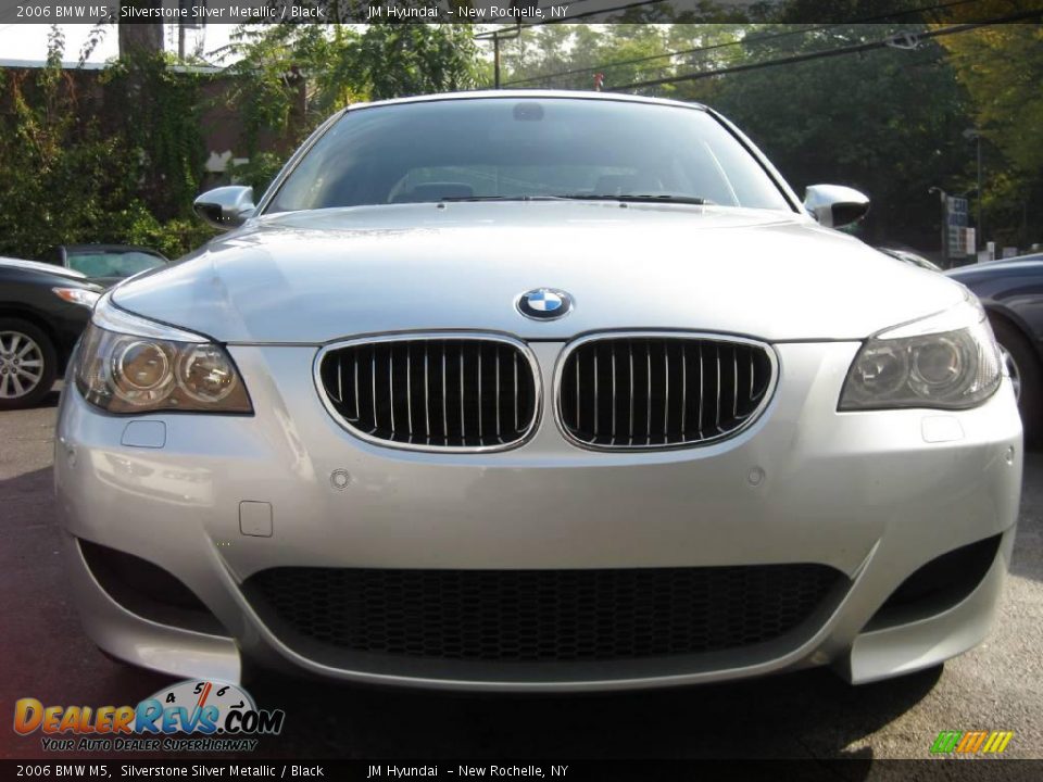 2006 BMW M5 Silverstone Silver Metallic / Black Photo #2