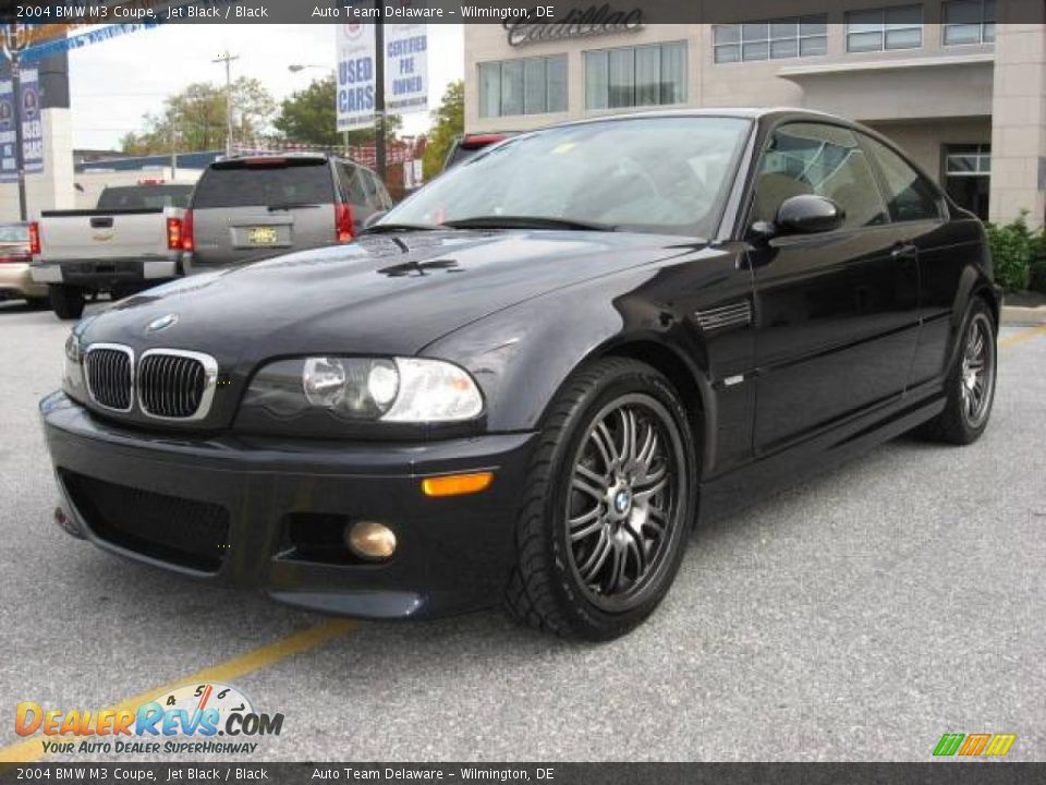 2004 BMW M3 Coupe Jet Black / Black Photo #9
