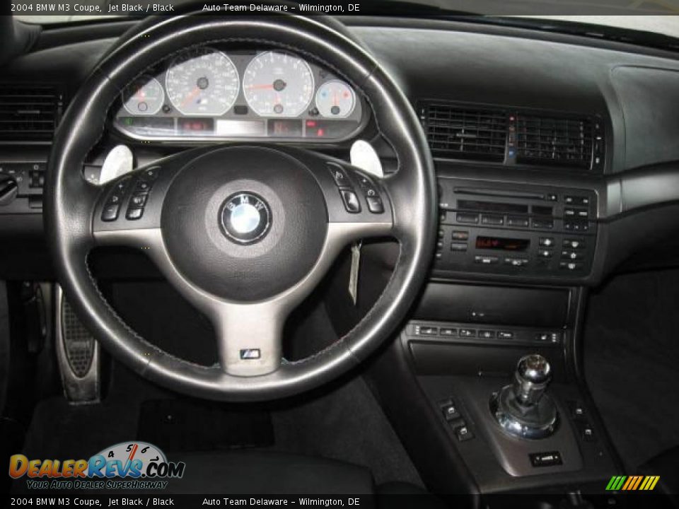 2004 BMW M3 Coupe Jet Black / Black Photo #10