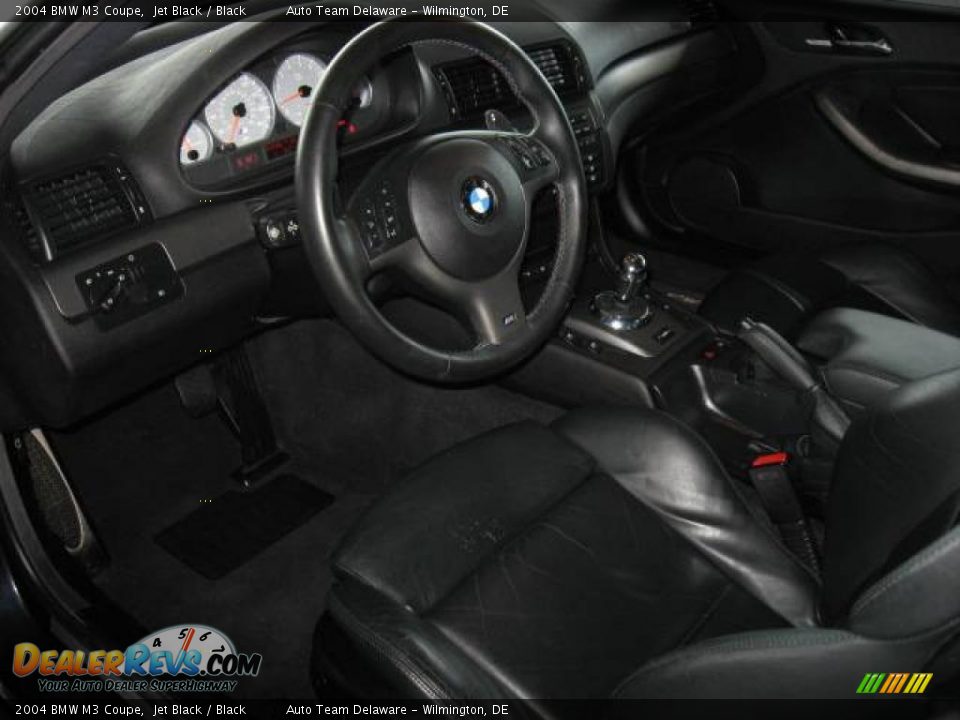 2004 BMW M3 Coupe Jet Black / Black Photo #11