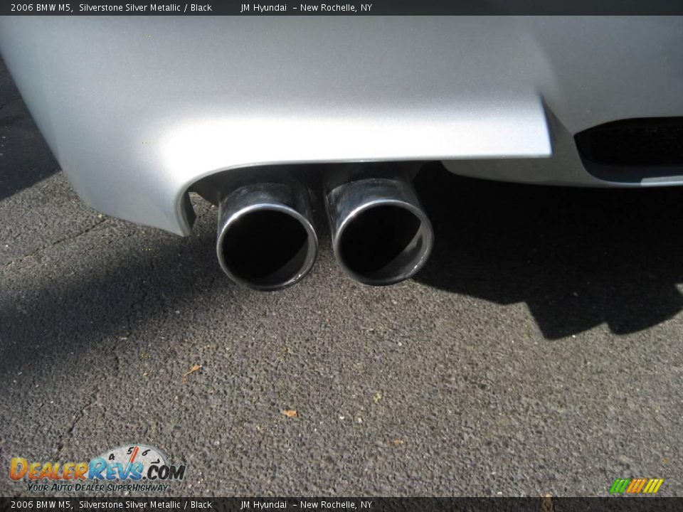 2006 BMW M5 Silverstone Silver Metallic / Black Photo #8