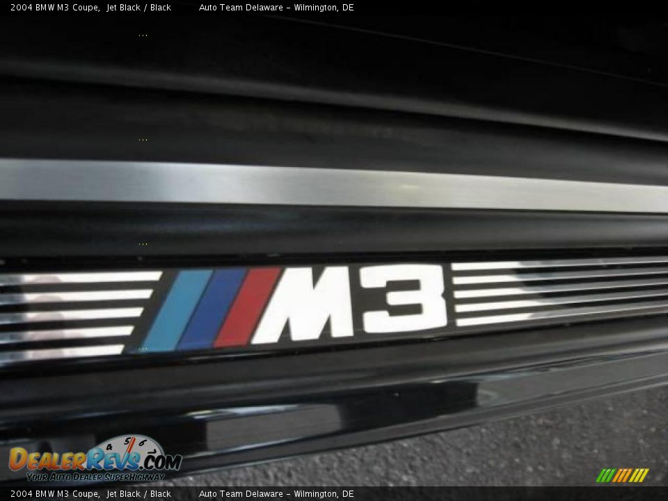 2004 BMW M3 Coupe Jet Black / Black Photo #13