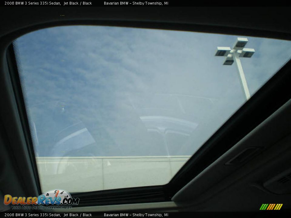 2008 BMW 3 Series 335i Sedan Jet Black / Black Photo #4