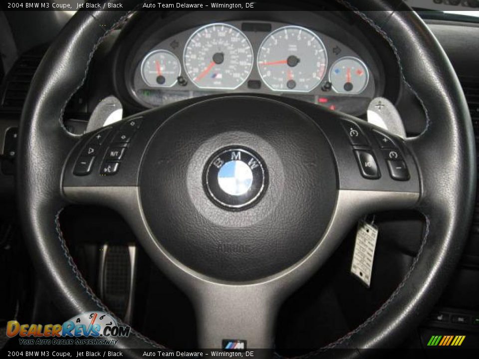 2004 BMW M3 Coupe Jet Black / Black Photo #15