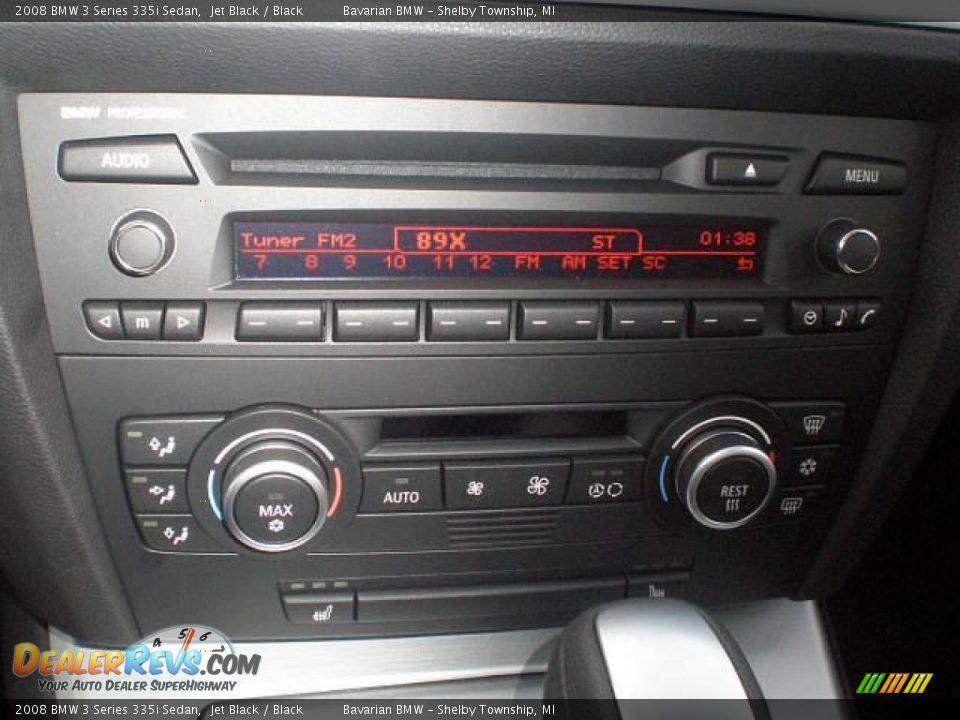2008 BMW 3 Series 335i Sedan Jet Black / Black Photo #7