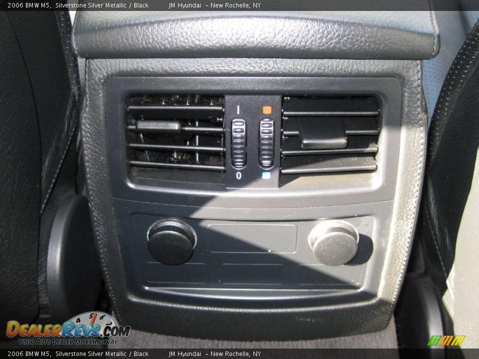 2006 BMW M5 Silverstone Silver Metallic / Black Photo #15