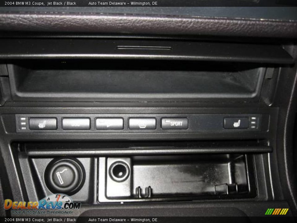 2004 BMW M3 Coupe Jet Black / Black Photo #23