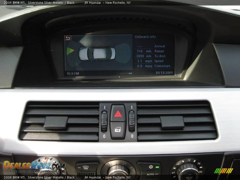 2006 BMW M5 Silverstone Silver Metallic / Black Photo #18