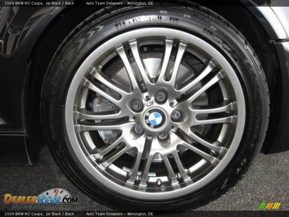 2004 BMW M3 Coupe Jet Black / Black Photo #31