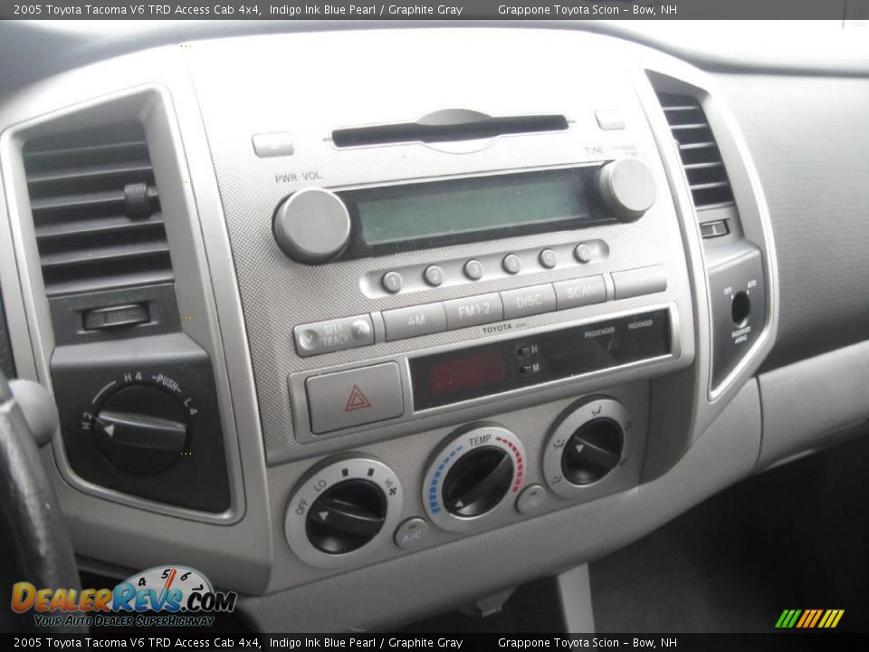 2005 Toyota Tacoma V6 TRD Access Cab 4x4 Indigo Ink Blue Pearl / Graphite Gray Photo #8