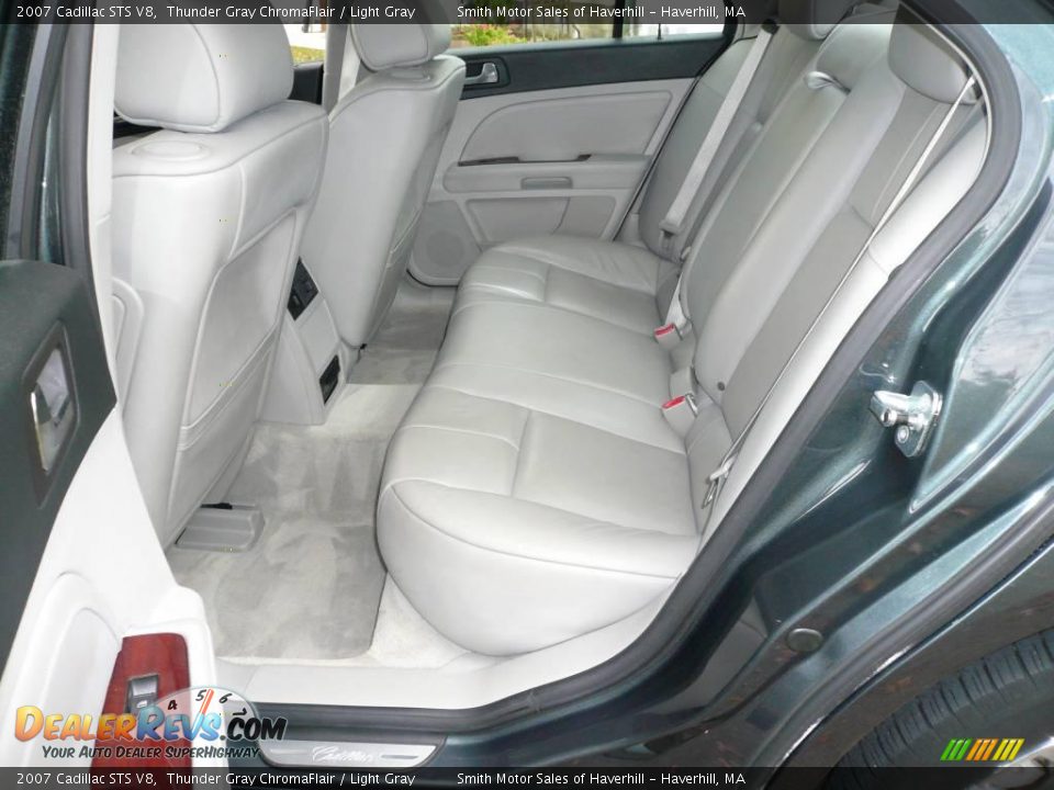 2007 Cadillac STS V8 Thunder Gray ChromaFlair / Light Gray Photo #5