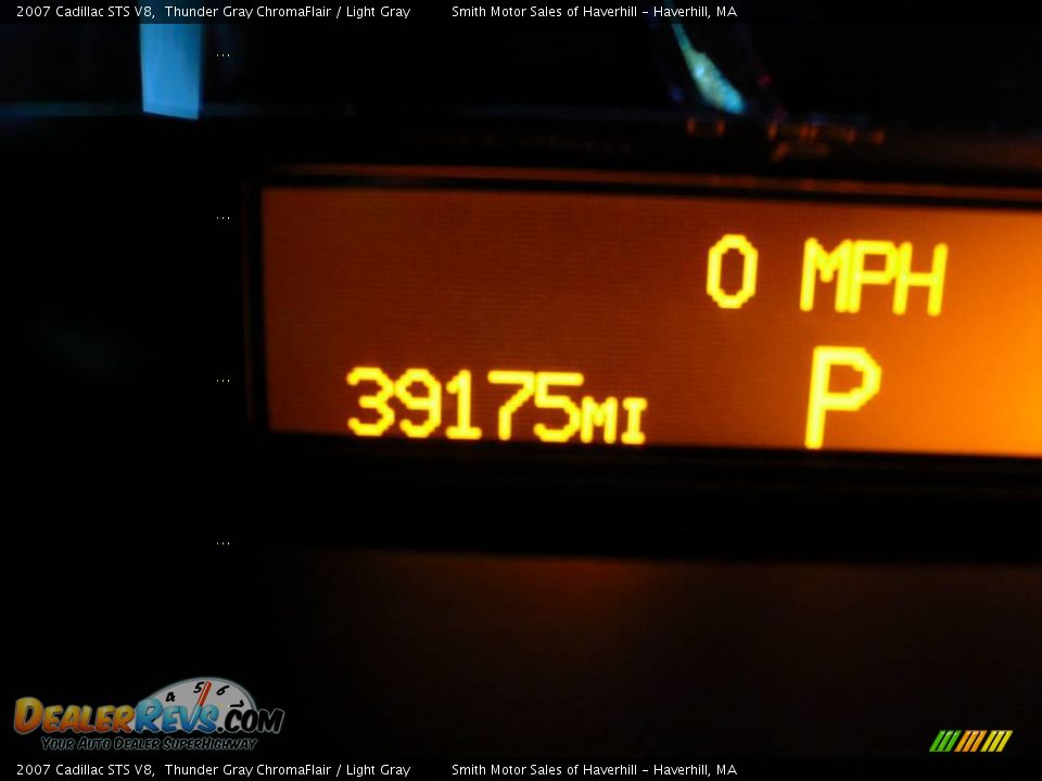 2007 Cadillac STS V8 Thunder Gray ChromaFlair / Light Gray Photo #9