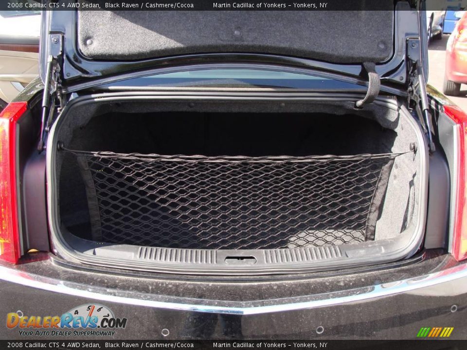 2008 Cadillac CTS 4 AWD Sedan Black Raven / Cashmere/Cocoa Photo #27