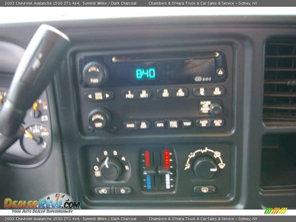 2003 Chevrolet Avalanche 1500 Z71 4x4 Summit White / Dark Charcoal Photo #6