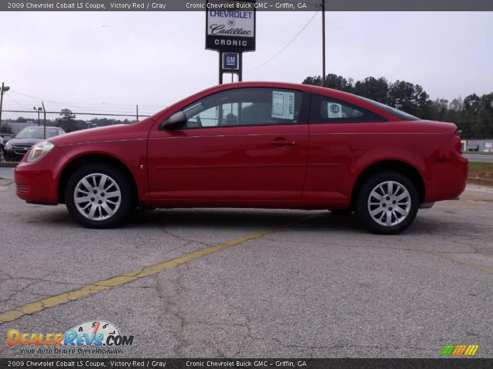 2009 Chevrolet Cobalt LS Coupe Victory Red / Gray Photo #1