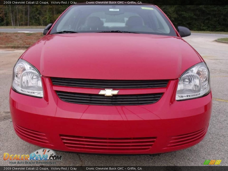 2009 Chevrolet Cobalt LS Coupe Victory Red / Gray Photo #3