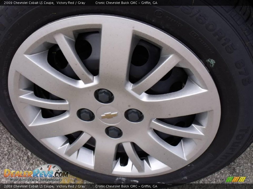 2009 Chevrolet Cobalt LS Coupe Victory Red / Gray Photo #8
