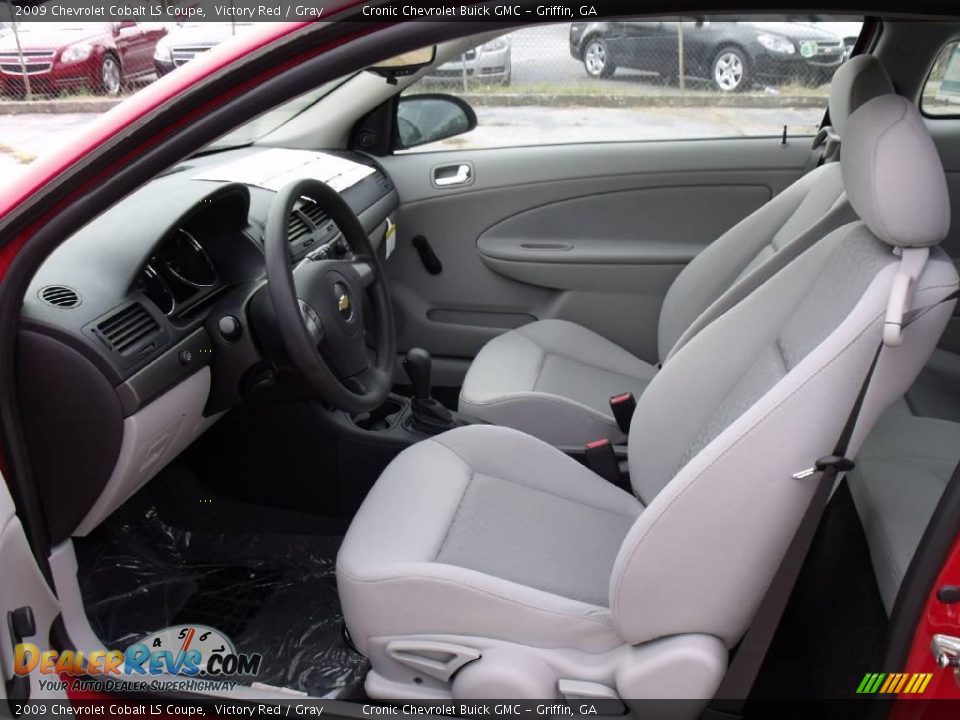 2009 Chevrolet Cobalt LS Coupe Victory Red / Gray Photo #9