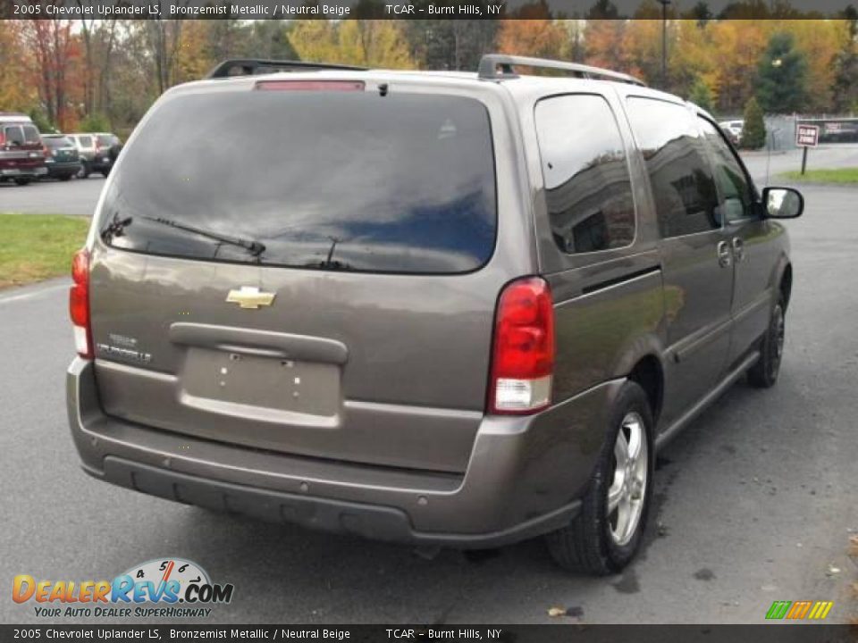 2005 Chevrolet Uplander LS Bronzemist Metallic / Neutral Beige Photo #5