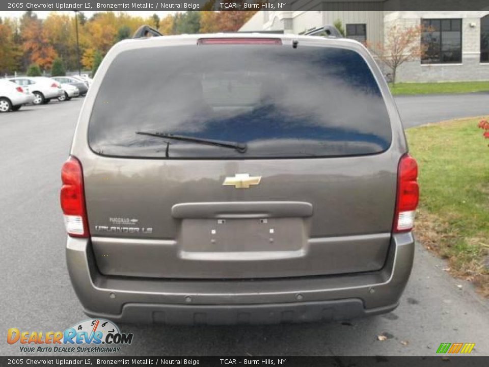 2005 Chevrolet Uplander LS Bronzemist Metallic / Neutral Beige Photo #6