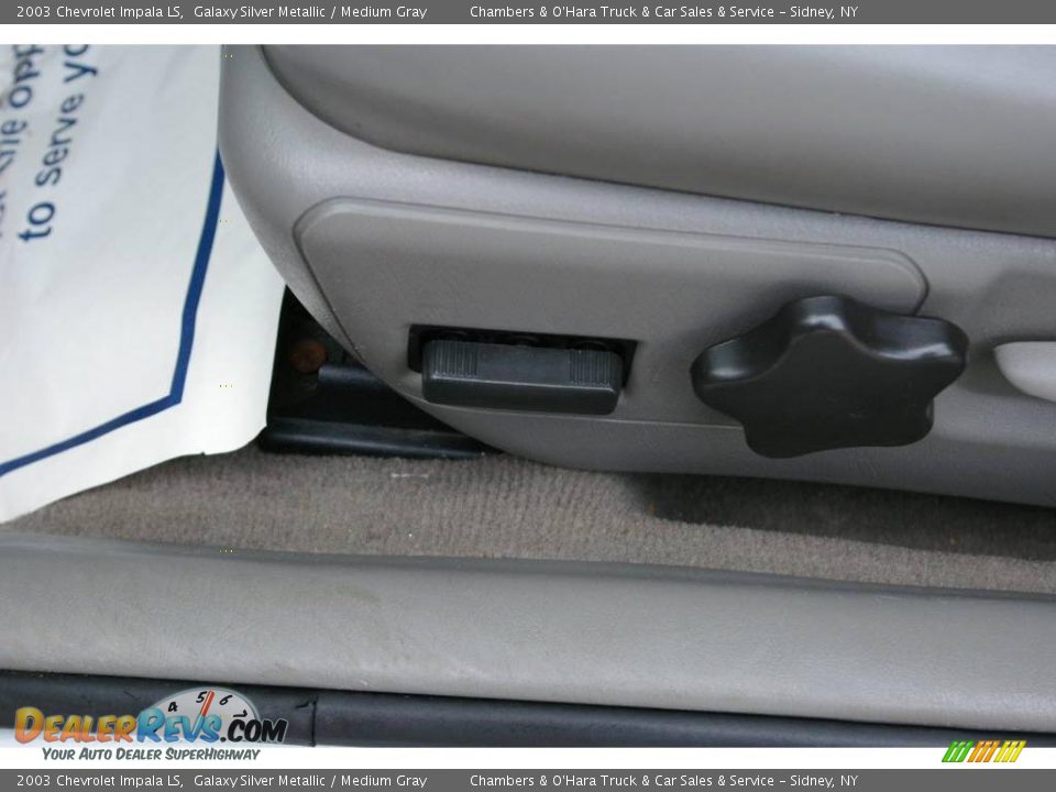 2003 Chevrolet Impala LS Galaxy Silver Metallic / Medium Gray Photo #4