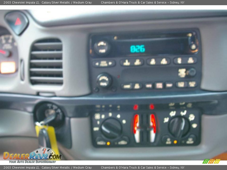 2003 Chevrolet Impala LS Galaxy Silver Metallic / Medium Gray Photo #6