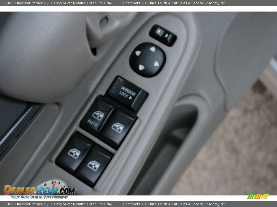 2003 Chevrolet Impala LS Galaxy Silver Metallic / Medium Gray Photo #7