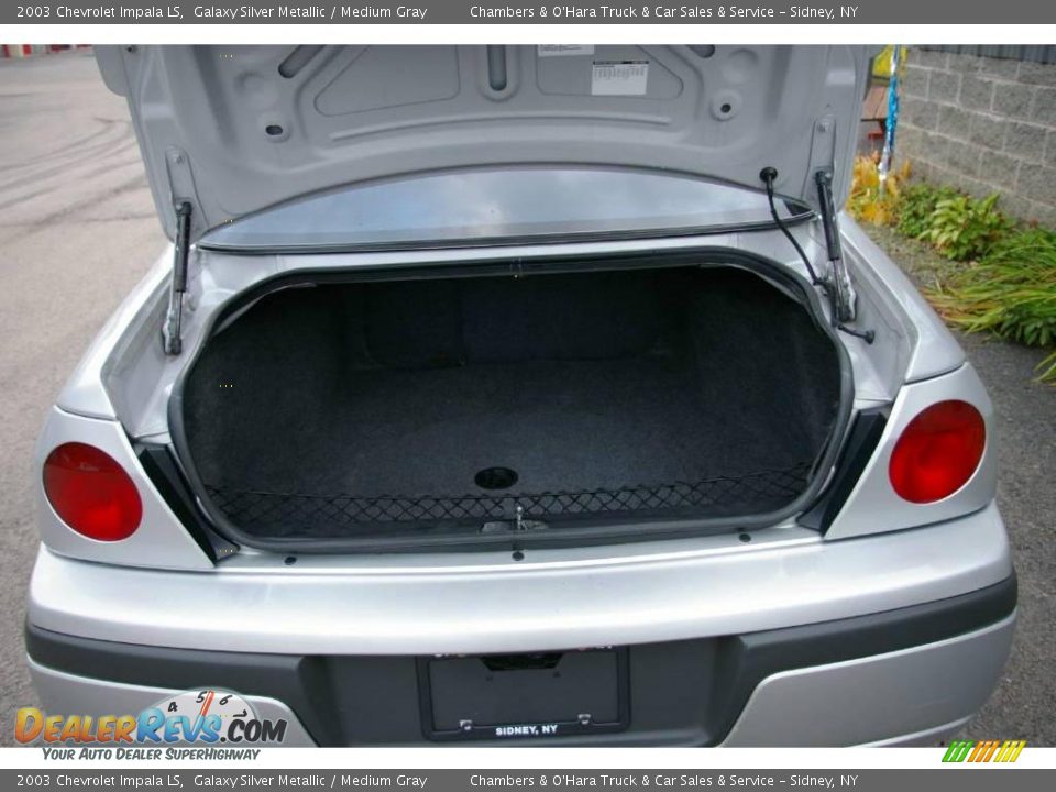 2003 Chevrolet Impala LS Galaxy Silver Metallic / Medium Gray Photo #11