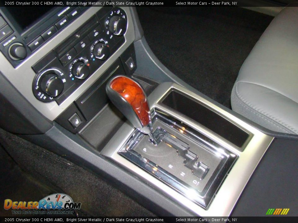 2005 Chrysler 300 C HEMI AWD Bright Silver Metallic / Dark Slate Gray/Light Graystone Photo #11